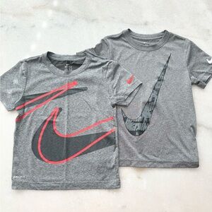 Bundle of 2 Nike Dry Fit Boys Tees, Size 7